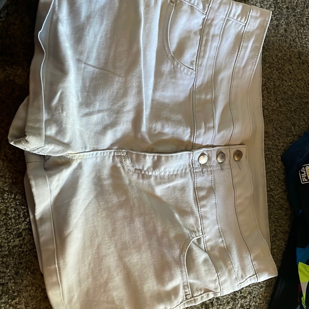 Light blue shorts